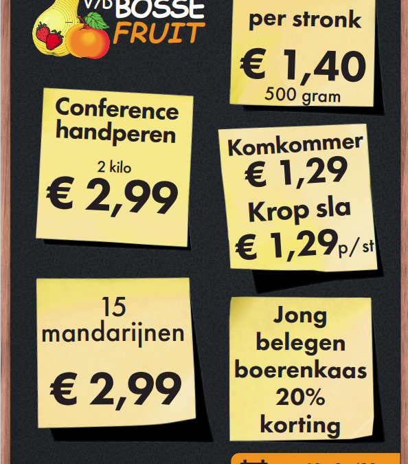 Weekaanbieding 12, 2023