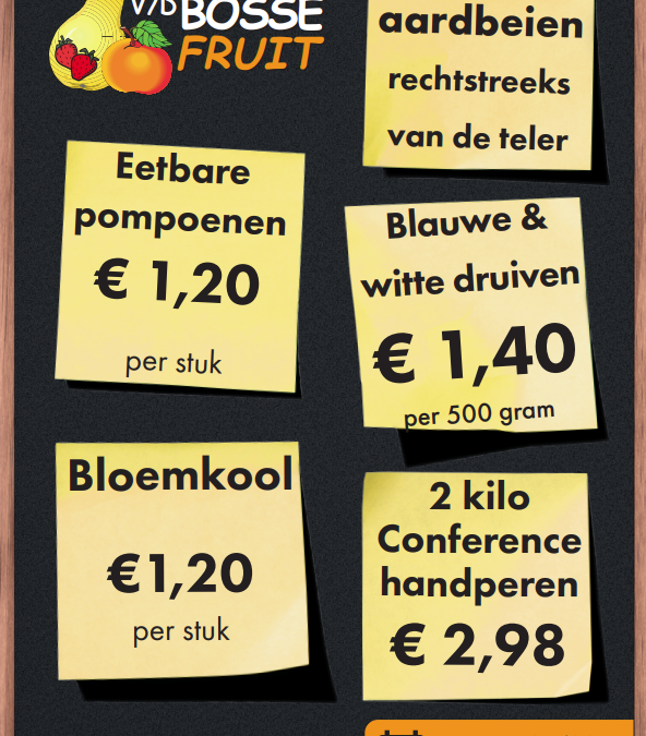 Weekaanbieding 38, 2023